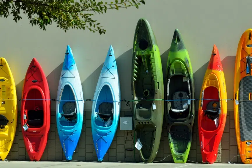 kayak pres du camping de la plage