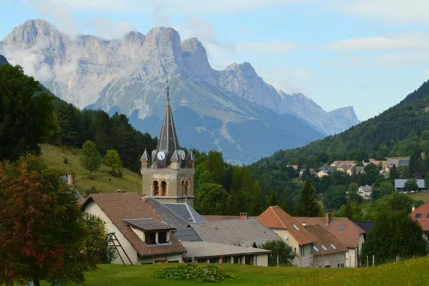 village dans le vercors