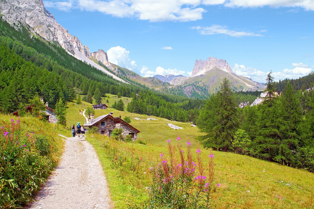 vistes dans les alpes